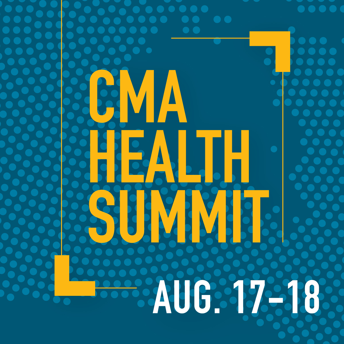 CMA Health Summit August 17-18