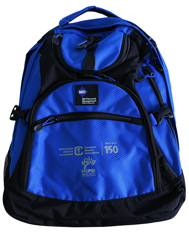2017 CMA dark blue backpack